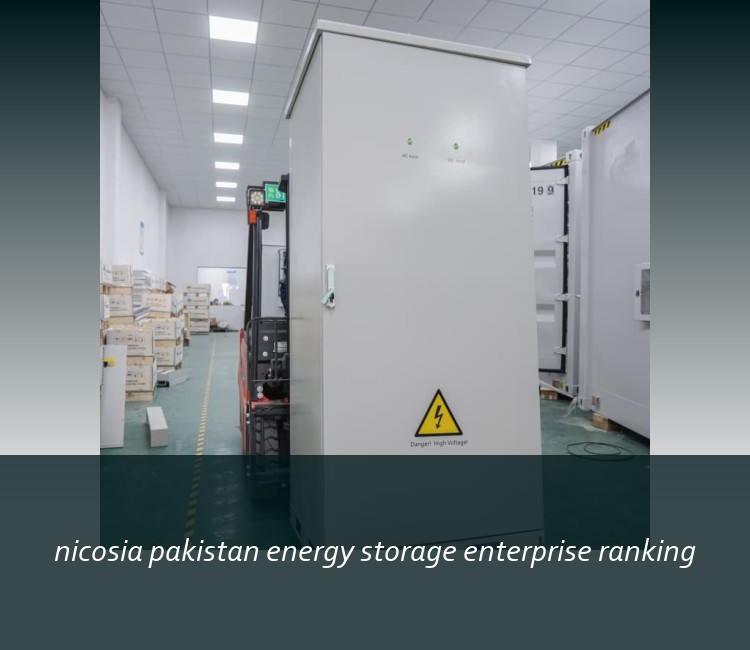 nicosia pakistan energy storage enterprise ranking