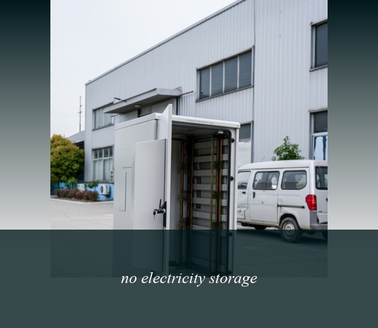 no electricity storage