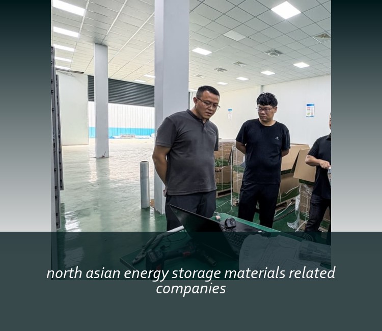 north asian energy storage materials related companies