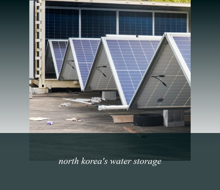 north korea's water storage
