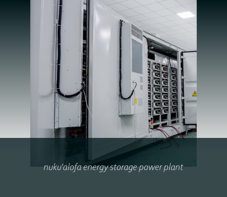 nuku'alofa energy storage power plant