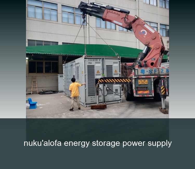 nuku'alofa energy storage power supply