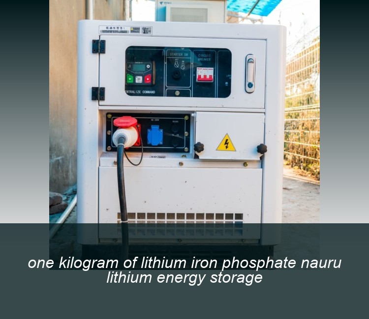 one kilogram of lithium iron phosphate nauru lithium energy storage