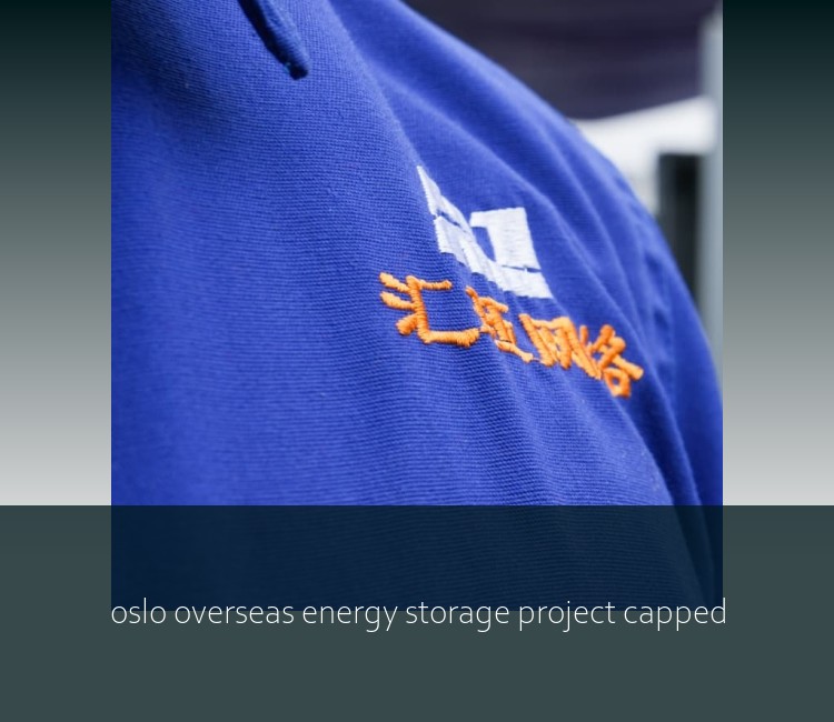 oslo overseas energy storage project capped