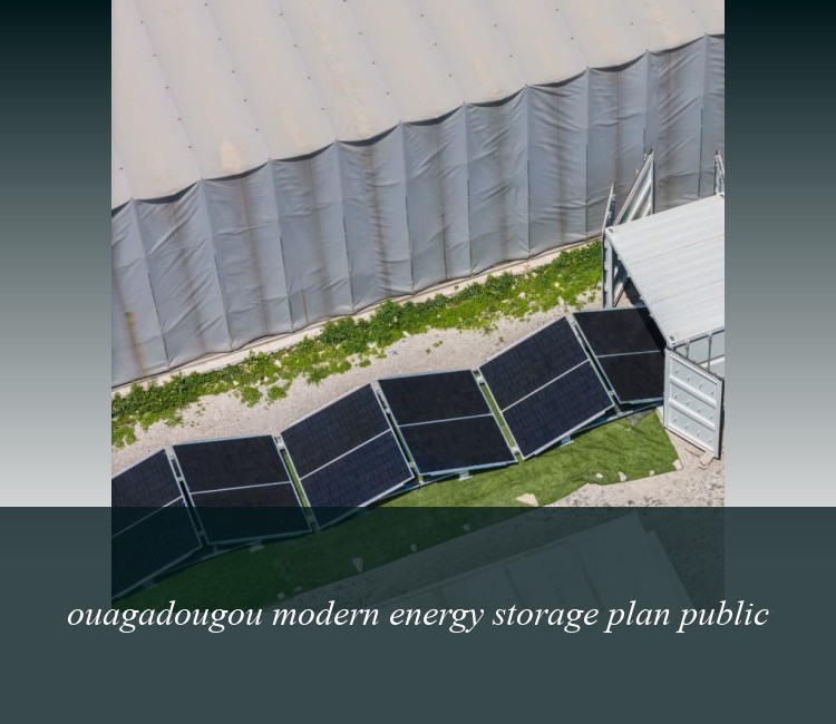 ouagadougou modern energy storage plan public
