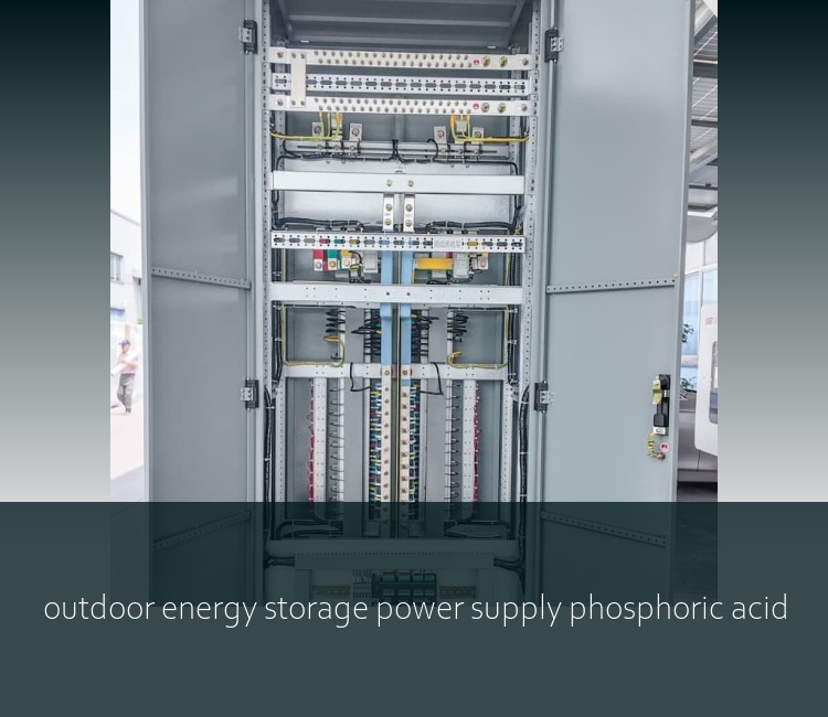 outdoor energy storage power supply phosphoric acid