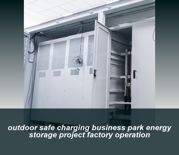 outdoor safe charging business park energy storage project factory operation