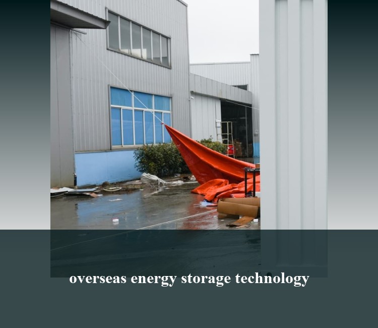 overseas energy storage technology