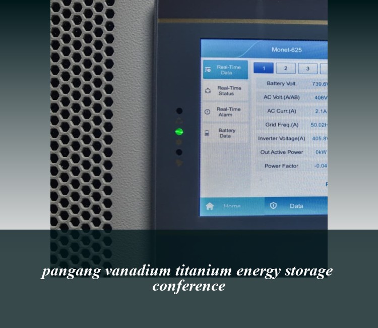 pangang vanadium titanium energy storage conference