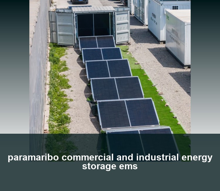 paramaribo commercial and industrial energy storage ems
