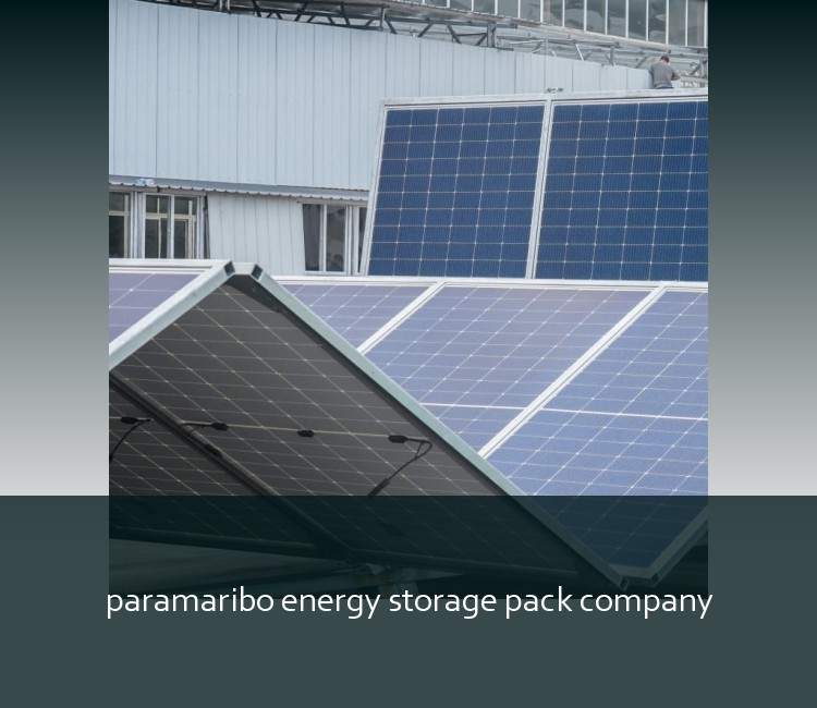 paramaribo energy storage pack company