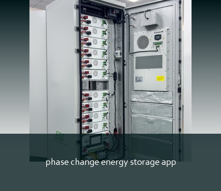 phase change energy storage app
