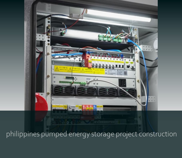 philippines pumped energy storage project construction