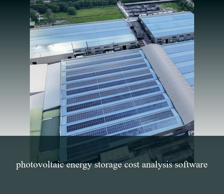 photovoltaic energy storage cost analysis software