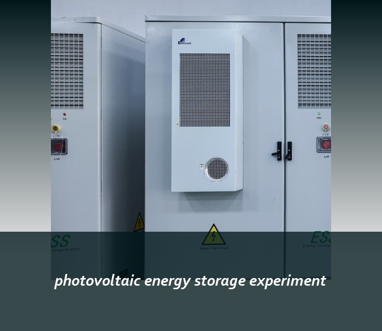 photovoltaic energy storage experiment