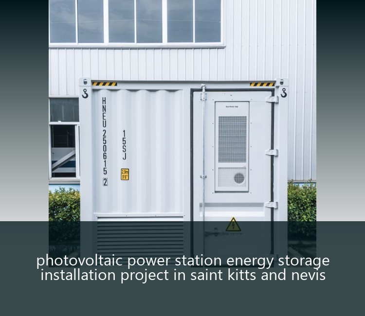 photovoltaic power station energy storage installation project in saint kitts and nevis