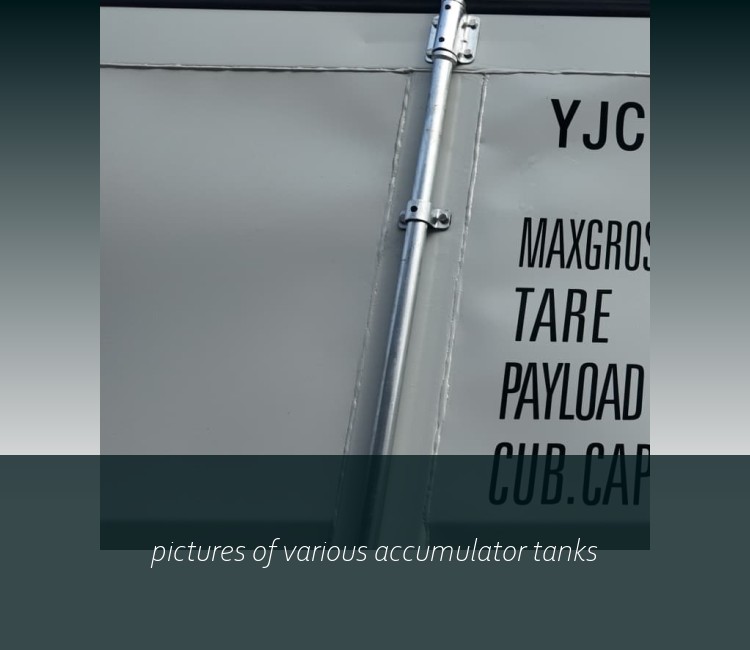 pictures of various accumulator tanks