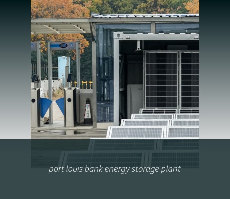port louis bank energy storage plant