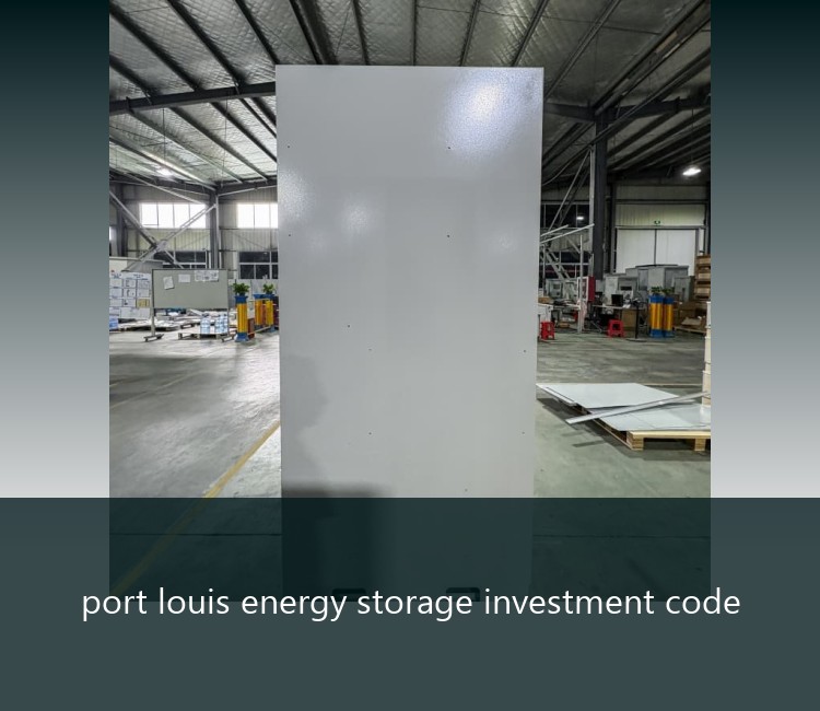 port louis energy storage investment code