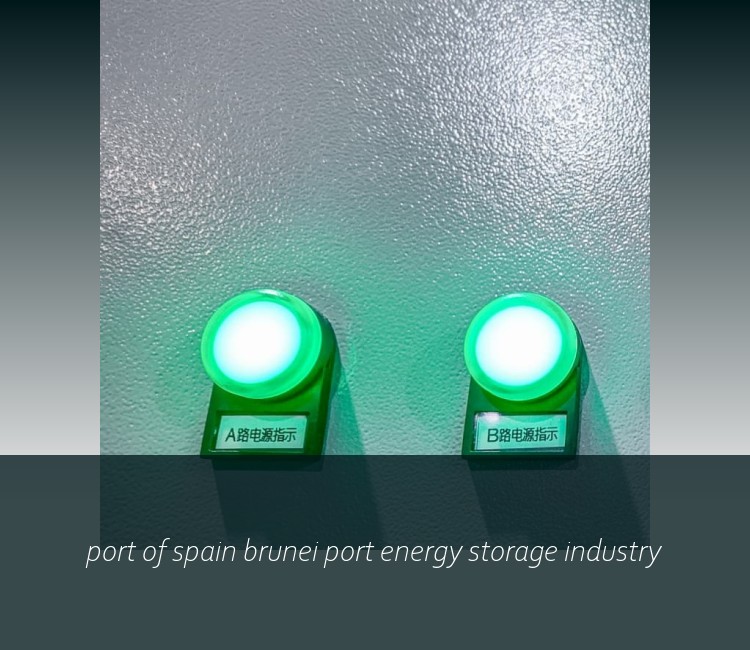 port of spain brunei port energy storage industry