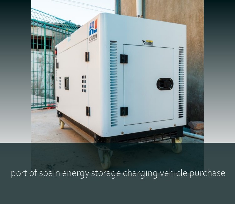 port of spain energy storage charging vehicle purchase