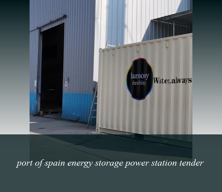 port of spain energy storage power station tender