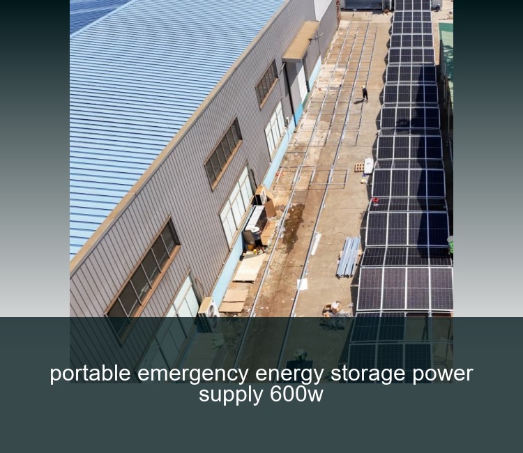 portable emergency energy storage power supply 600w