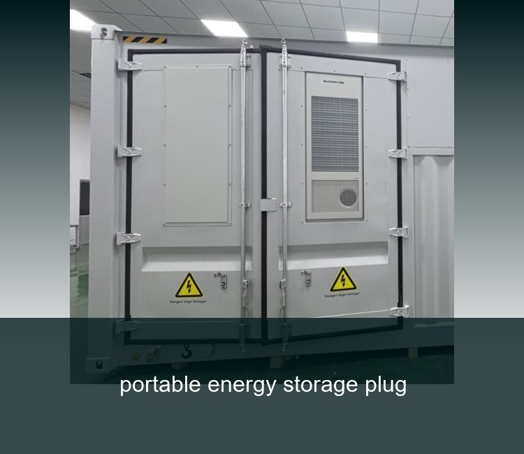portable energy storage plug