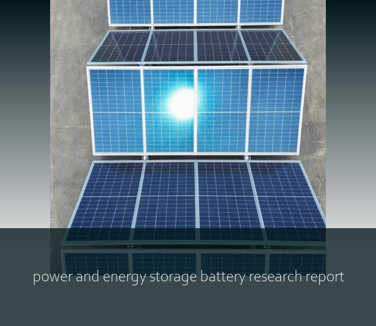 power and energy storage battery research report