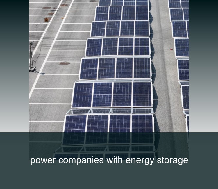 power companies with energy storage