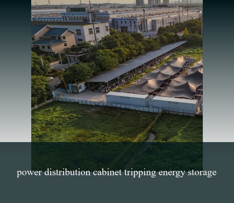 power distribution cabinet tripping energy storage