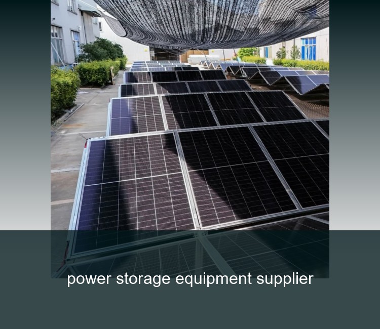 power storage equipment supplier