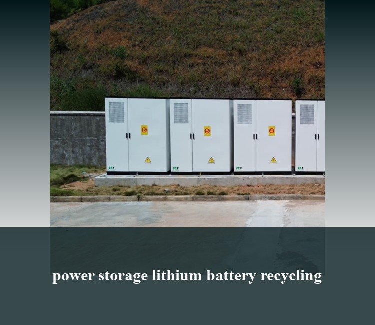 power storage lithium battery recycling