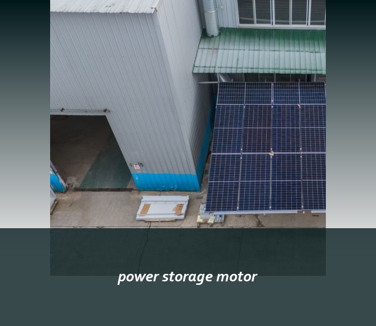 power storage motor