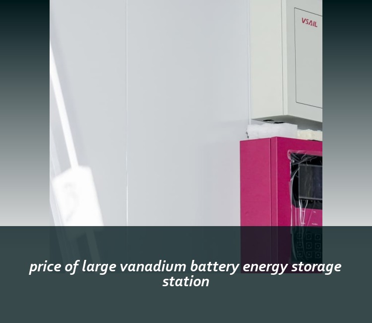 price of large vanadium battery energy storage station