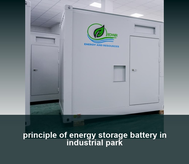 principle of energy storage battery in industrial park