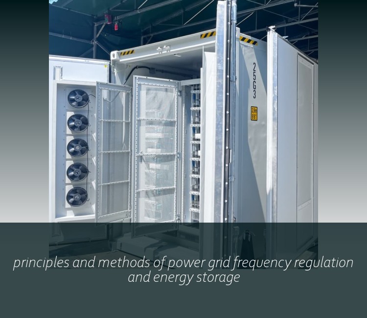 principles and methods of power grid frequency regulation and energy storage
