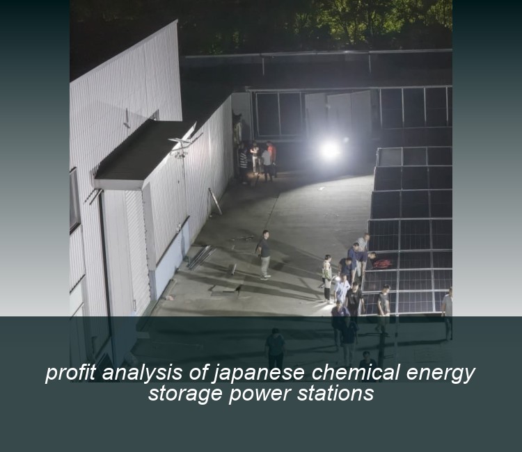profit analysis of japanese chemical energy storage power stations
