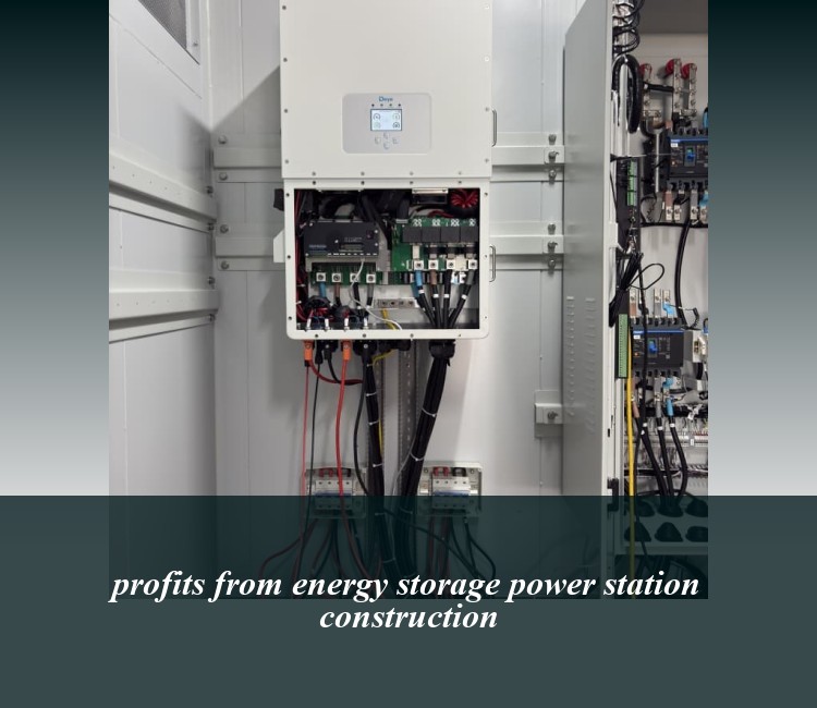 profits from energy storage power station construction