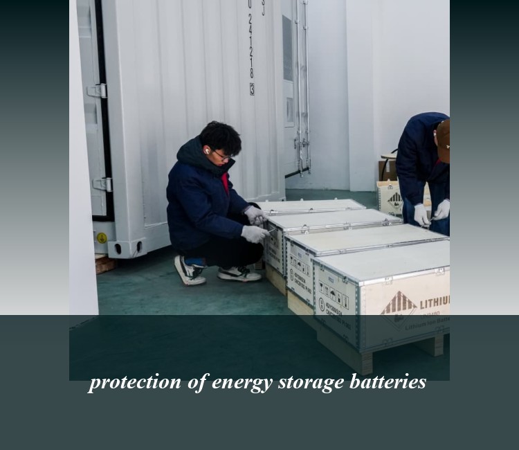 protection of energy storage batteries