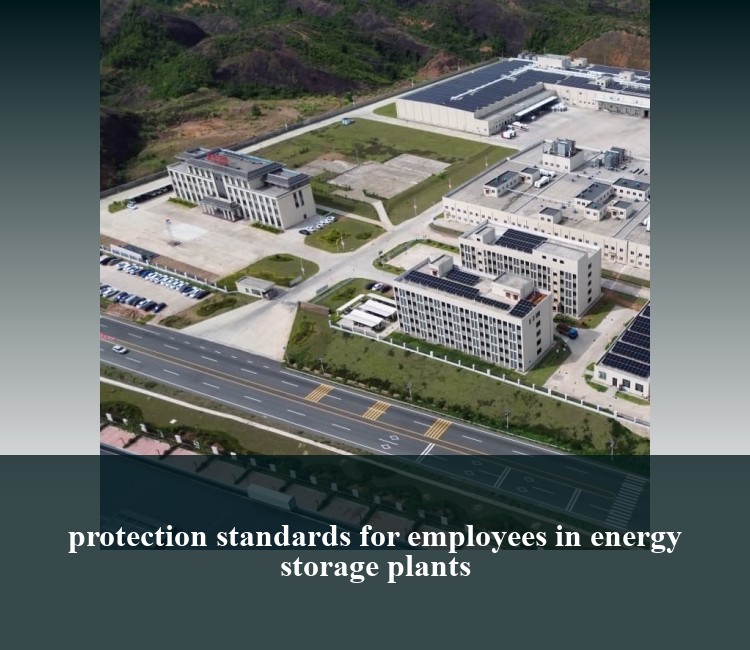 protection standards for employees in energy storage plants