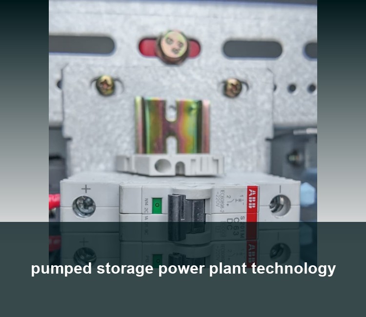 pumped storage power plant technology