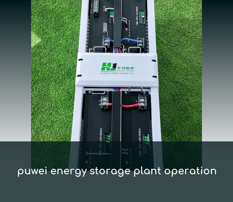 puwei energy storage plant operation