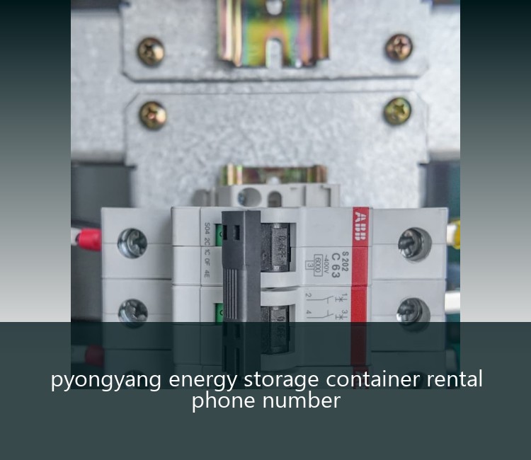 pyongyang energy storage container rental phone number