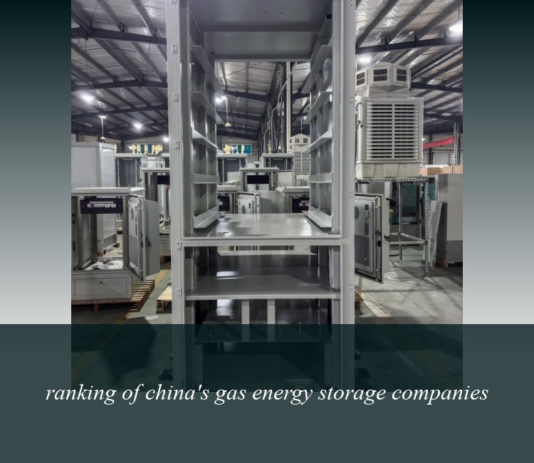 ranking of china's gas energy storage companies