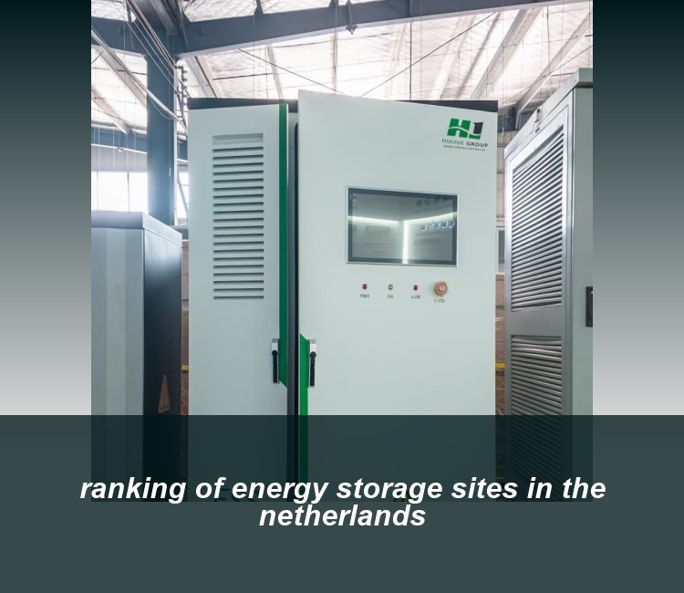 ranking of energy storage sites in the netherlands