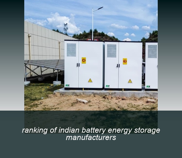 ranking of indian battery energy storage manufacturers