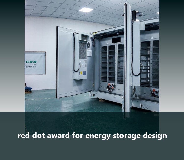 red dot award for energy storage design