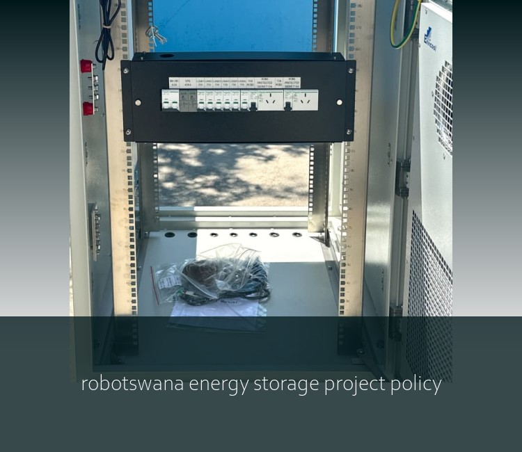 robotswana energy storage project policy