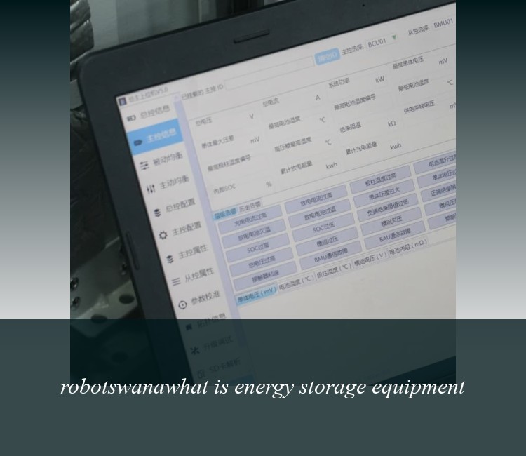 robotswanawhat is energy storage equipment